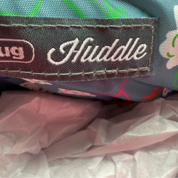 Lug Huddle Quilted Shoulder- Crossbody Bag, Gunmetal Chain Strap Magenta Pink - Picture 8 of 15